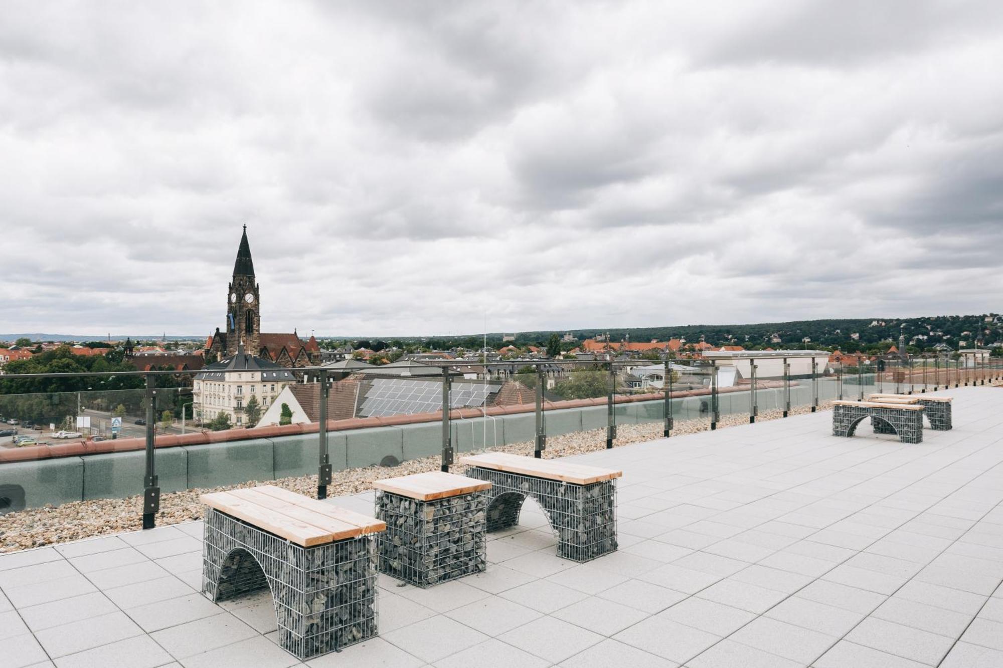 Oasis Appart - Wohnen In Dresden - Netflix - Tiefgarage - Dachterrasse מראה חיצוני תמונה