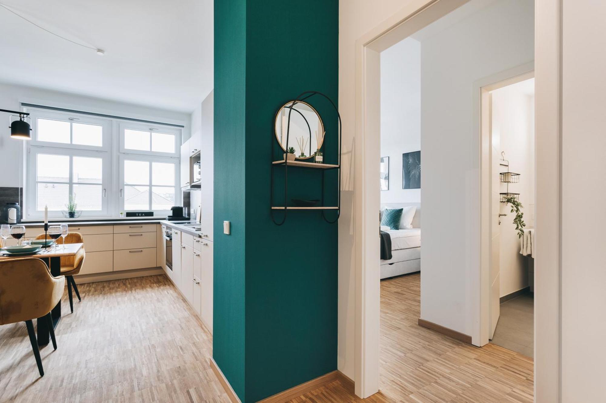 Oasis Appart - Wohnen In Dresden - Netflix - Tiefgarage - Dachterrasse חדר תמונה
