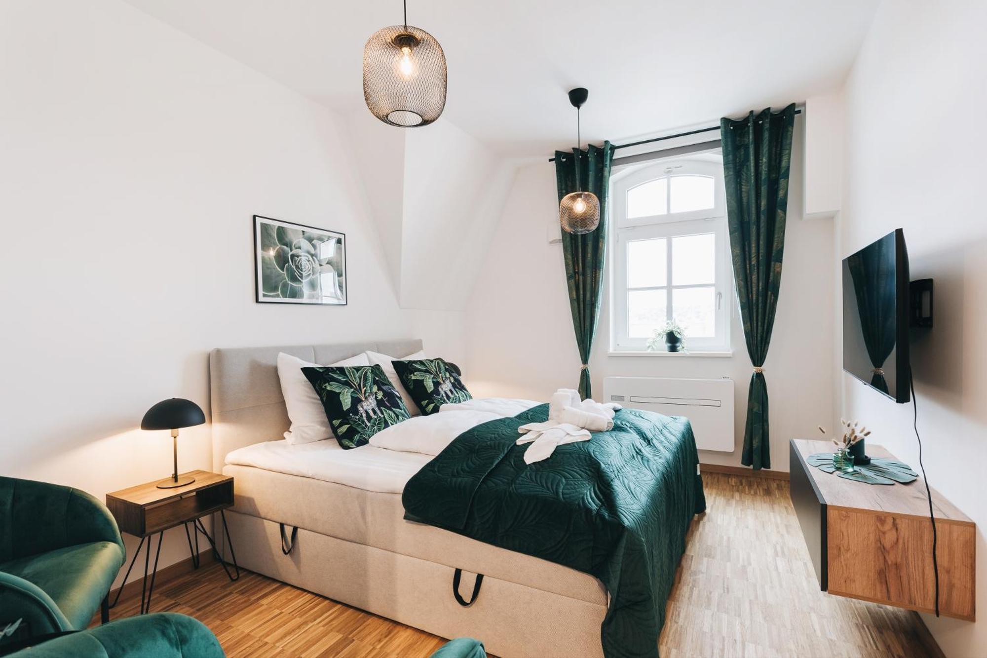 Oasis Appart - Wohnen In Dresden - Netflix - Tiefgarage - Dachterrasse מראה חיצוני תמונה