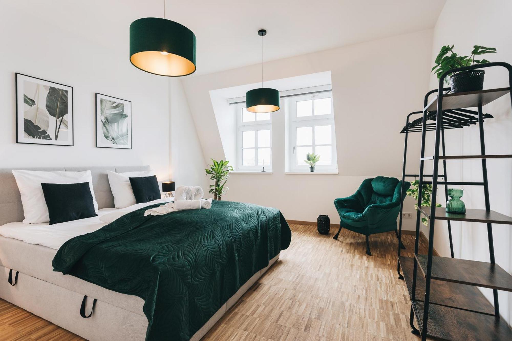 Oasis Appart - Wohnen In Dresden - Netflix - Tiefgarage - Dachterrasse מראה חיצוני תמונה
